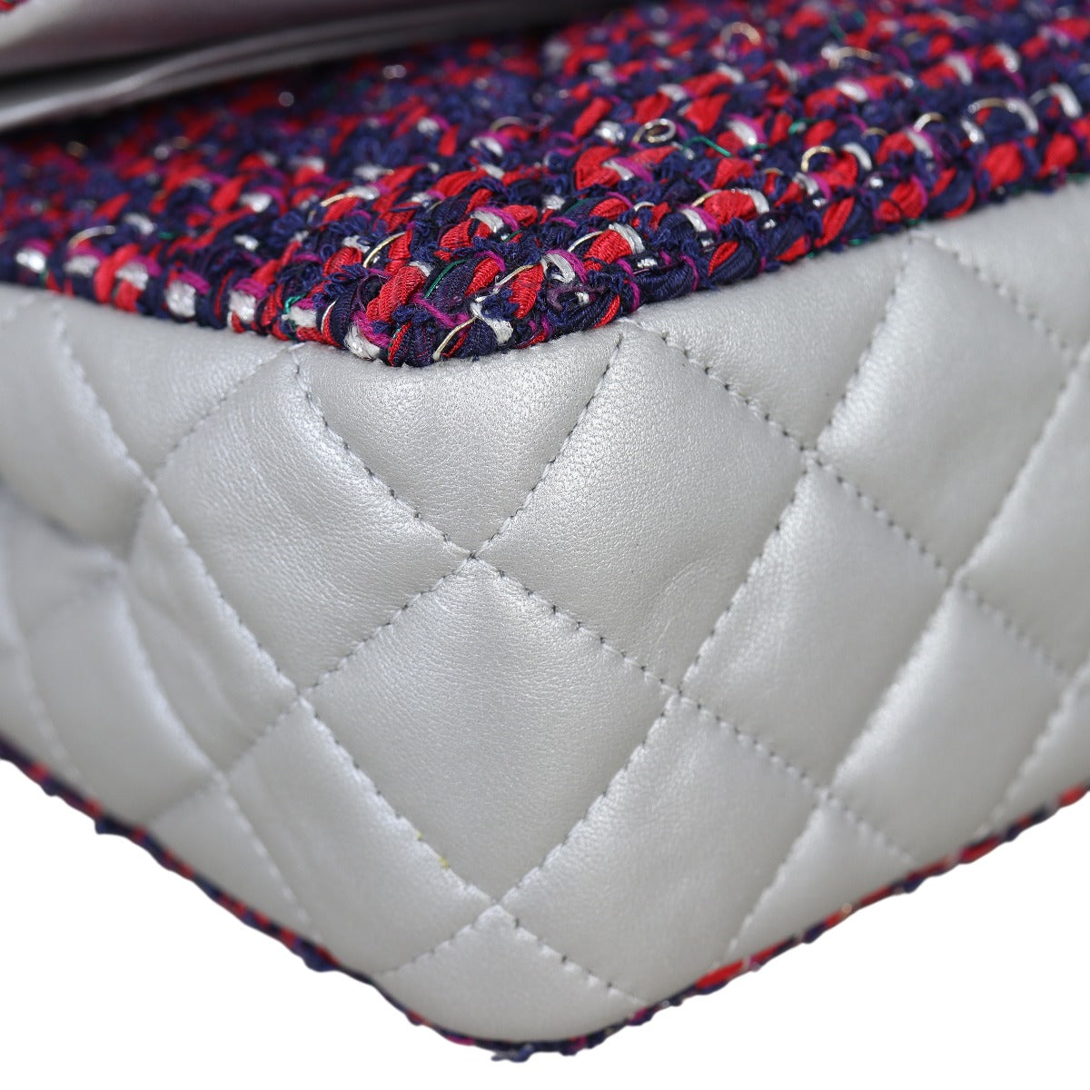 Chanel Classic Double Flap Tweed Medium