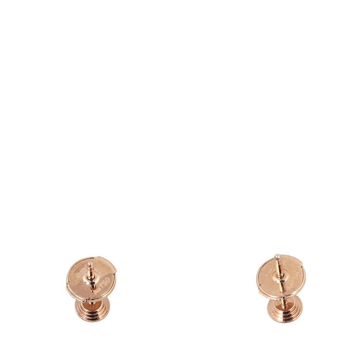 Cartier D’Amour Diamond 18k Rose Gold Stud Earrings
