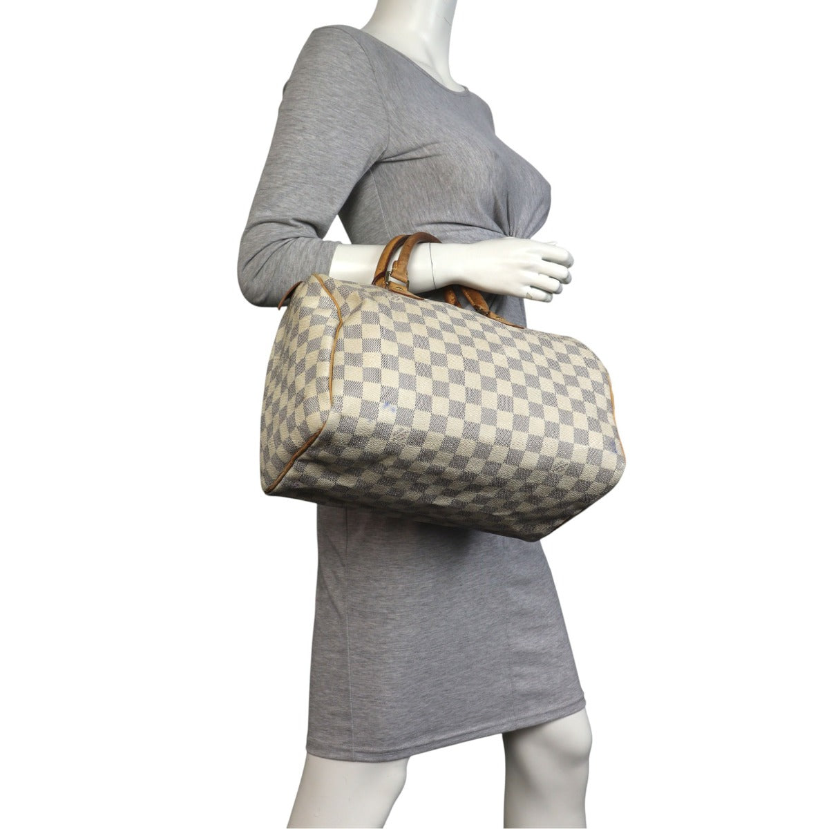 Louis Vuitton Speedy 30 Damier Azur