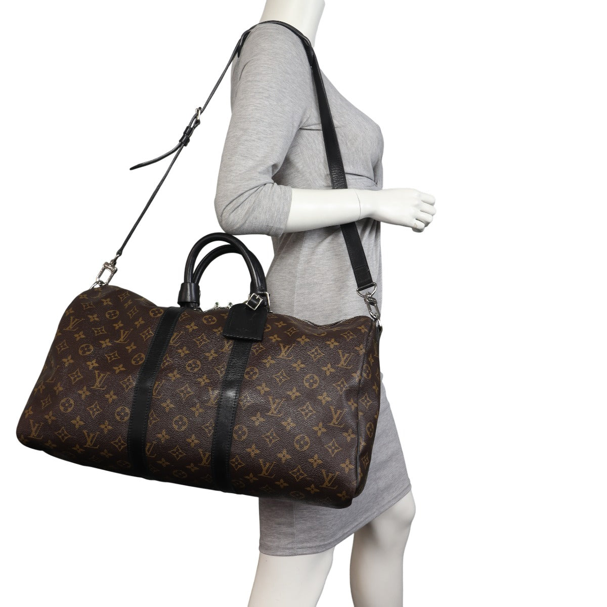 Louis Vuitton Keepall 45 Bandouliere Monogram Macassar