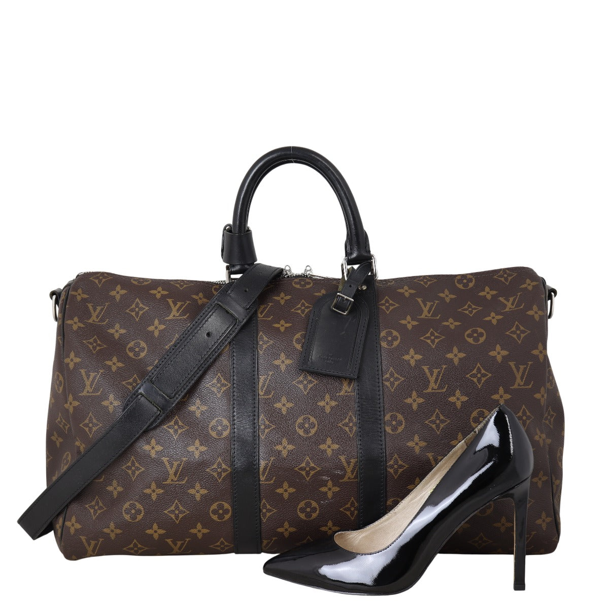 Louis Vuitton Keepall 45 Bandouliere Monogram Macassar