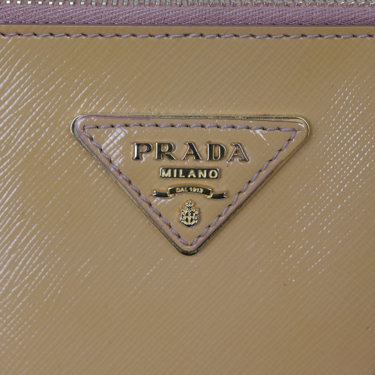 Prada Saffiano Vernice Galleria Double Zip Tote Mini