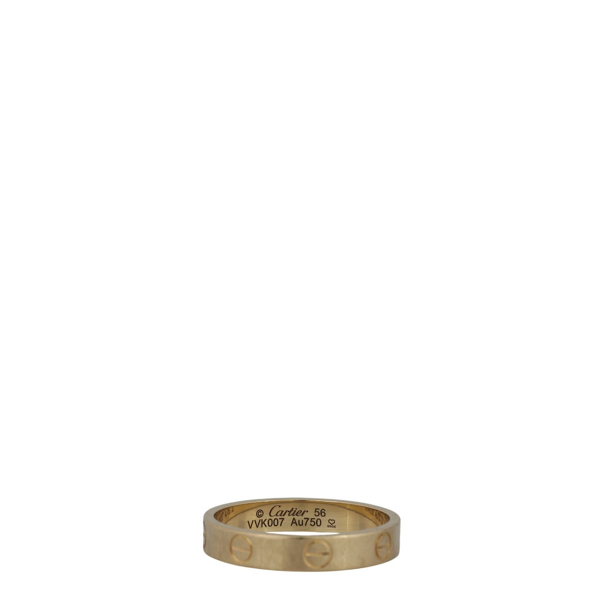 Cartier Love Ring Small 18k Yellow Gold