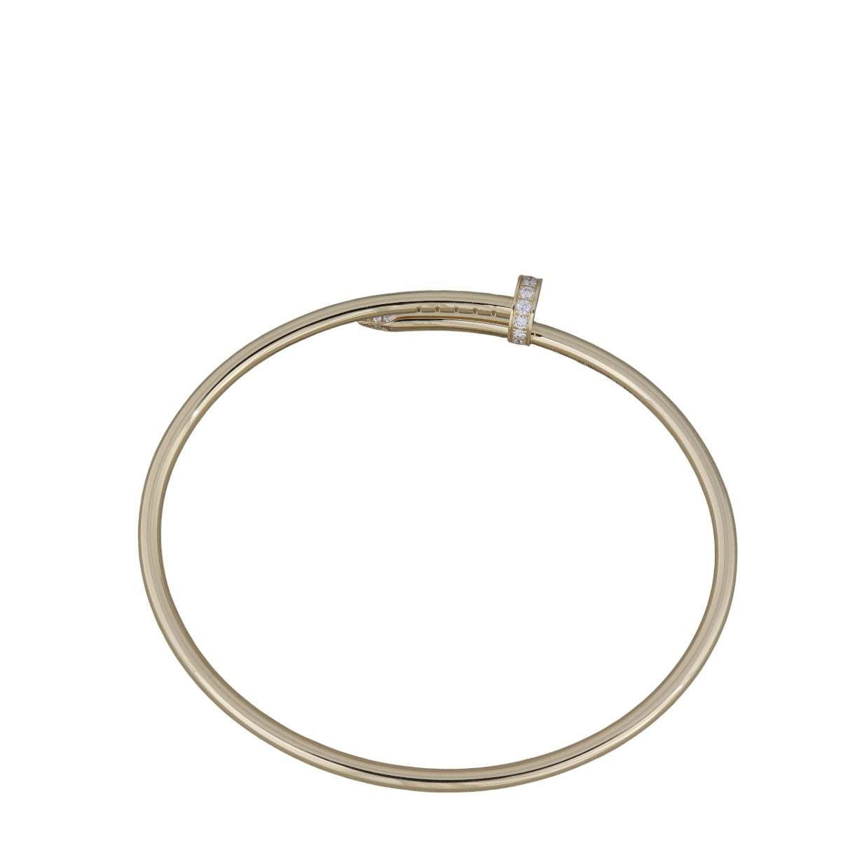 Cartier Juste un Clou Bracelet 18k Yellow Gold Diamond Small