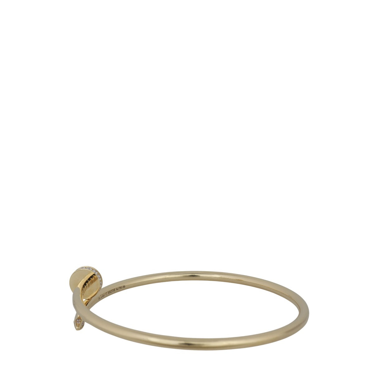 Cartier Juste un Clou Bracelet 18k Yellow Gold Diamond Small