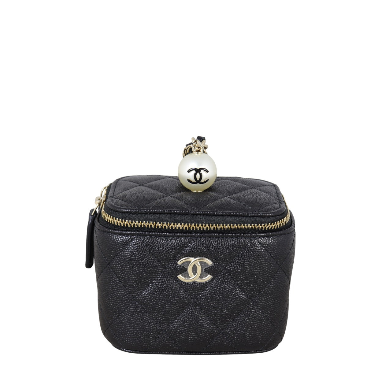 Chanel Pearl on Top Vanity Case Chain Bag Mini