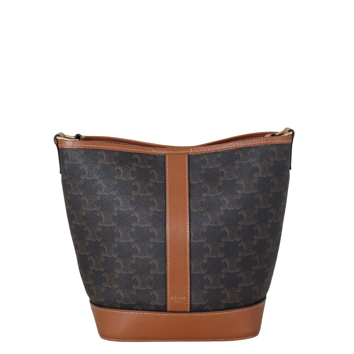 Celine Triomphe Bucket Bag Small