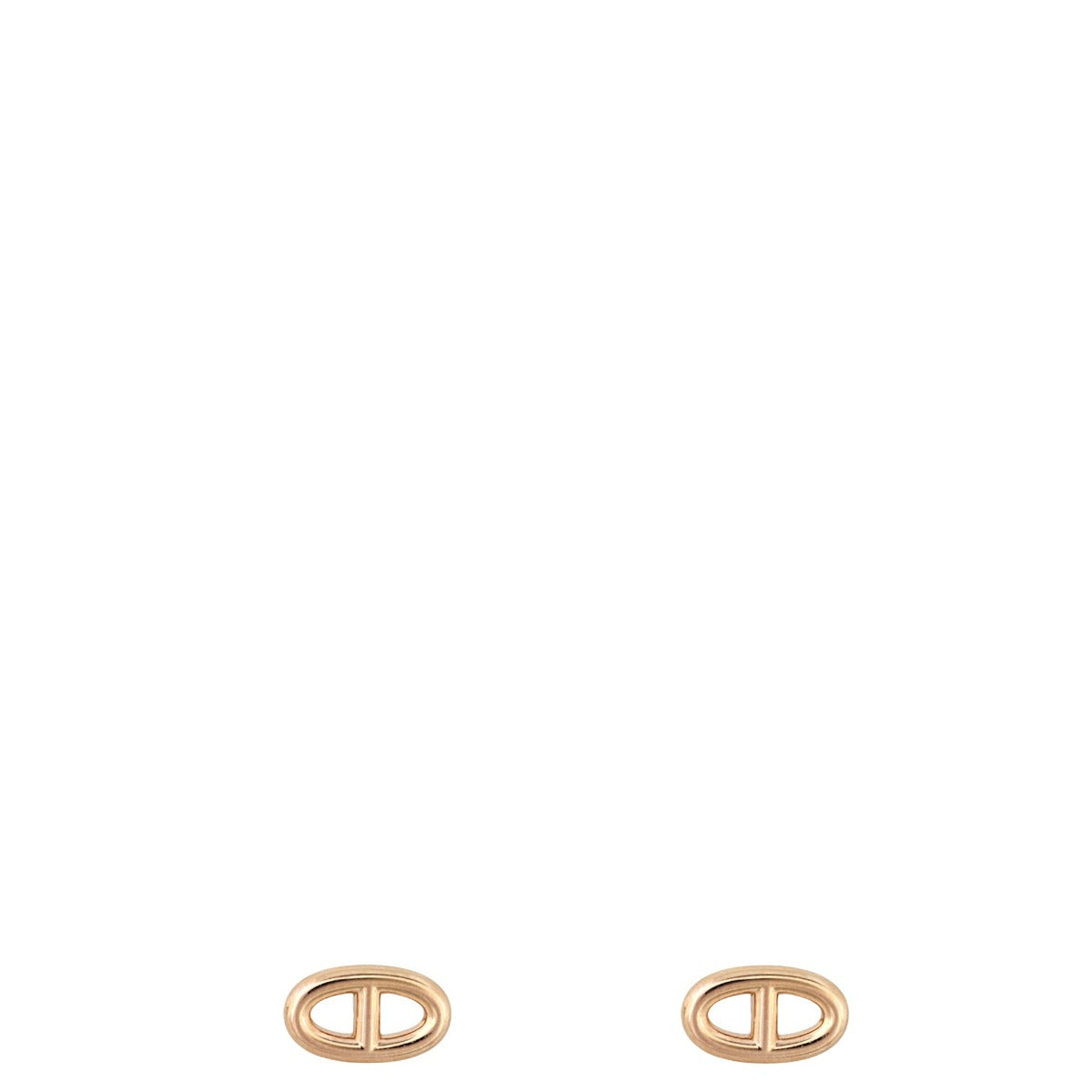 Hermes Farandole 18k Rose Gold Earrings Very Small