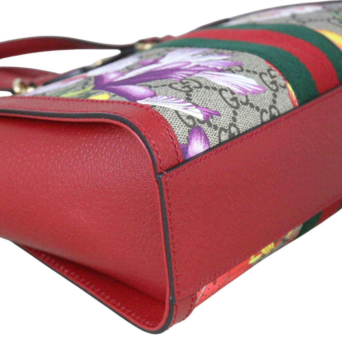 Gucci Flora GG Supreme Ophidia Tote Small