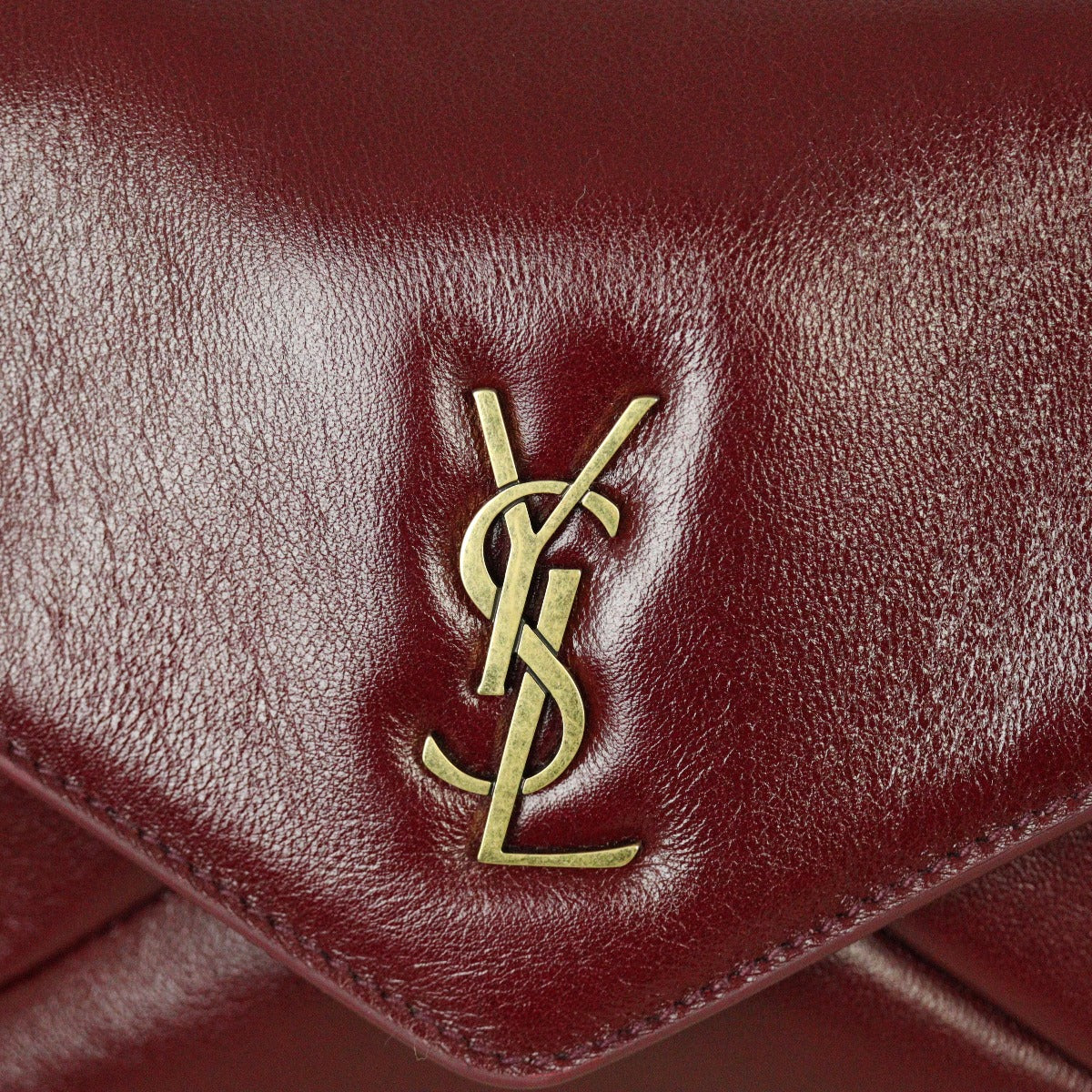 Saint Laurent Cassandre Pouch with Chain