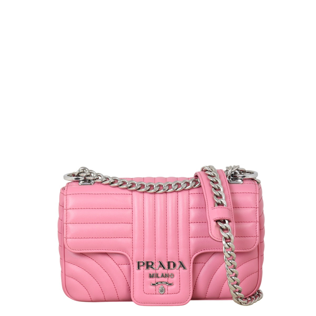 Prada Diagramme Medium Shoulder Bag