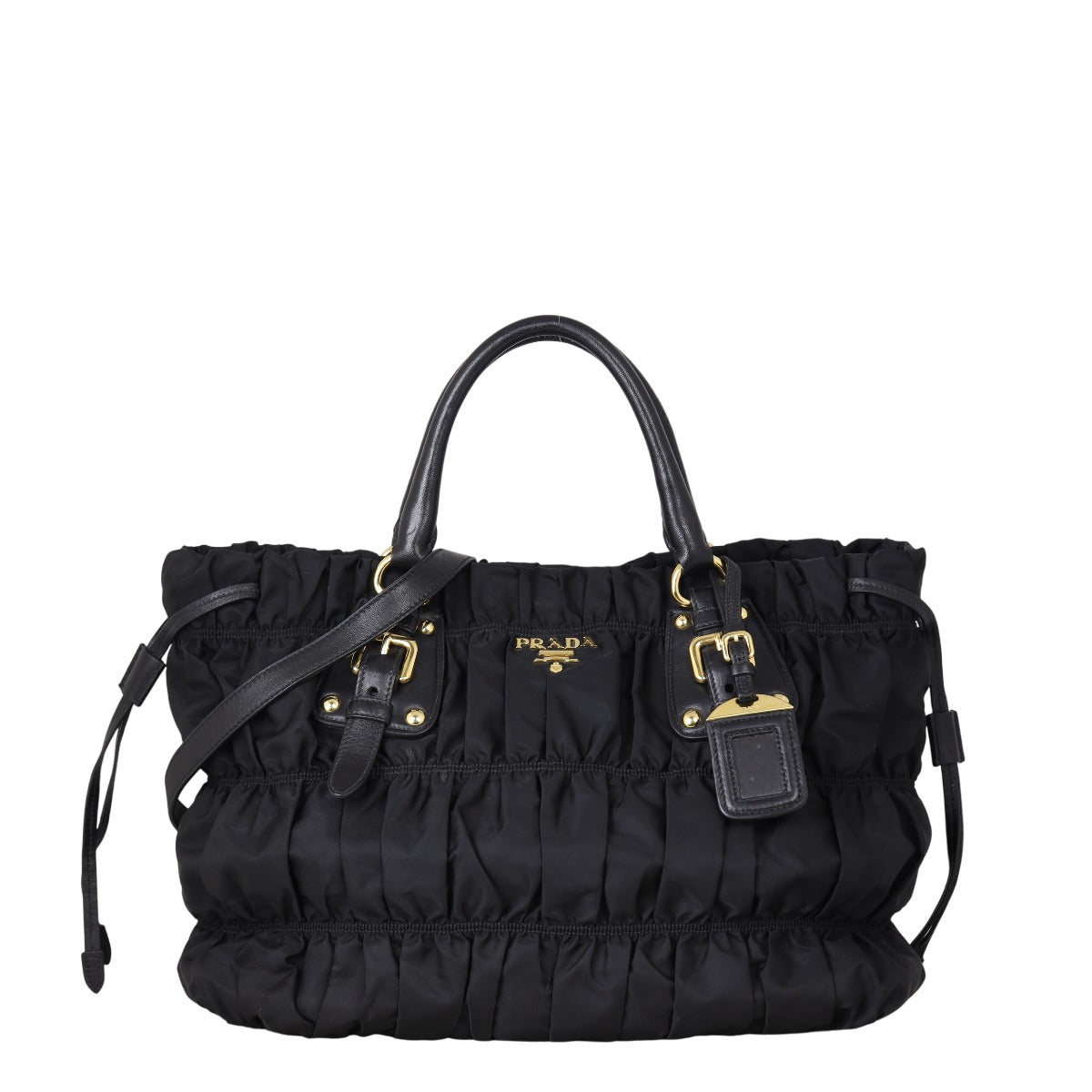Prada Tessuto Gaufre Tote