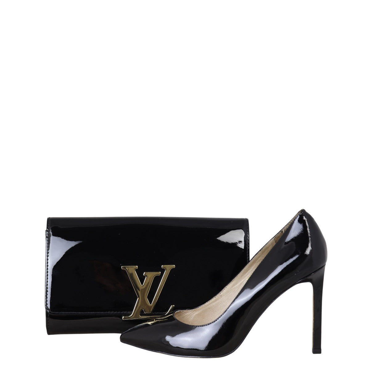 Louis Vuitton Louise Clutch Patent