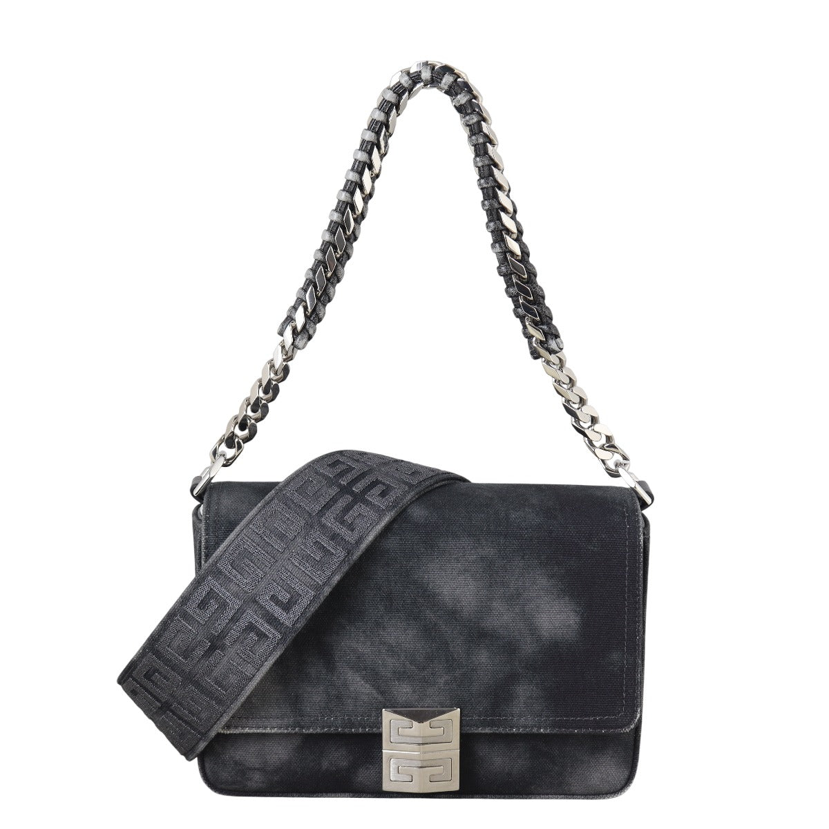 Givenchy 4G Chain Bag Denim