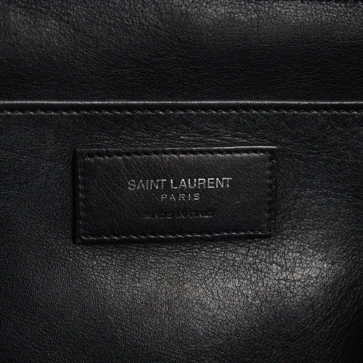 Saint Laurent Downtown Cabas Croc-Embossed