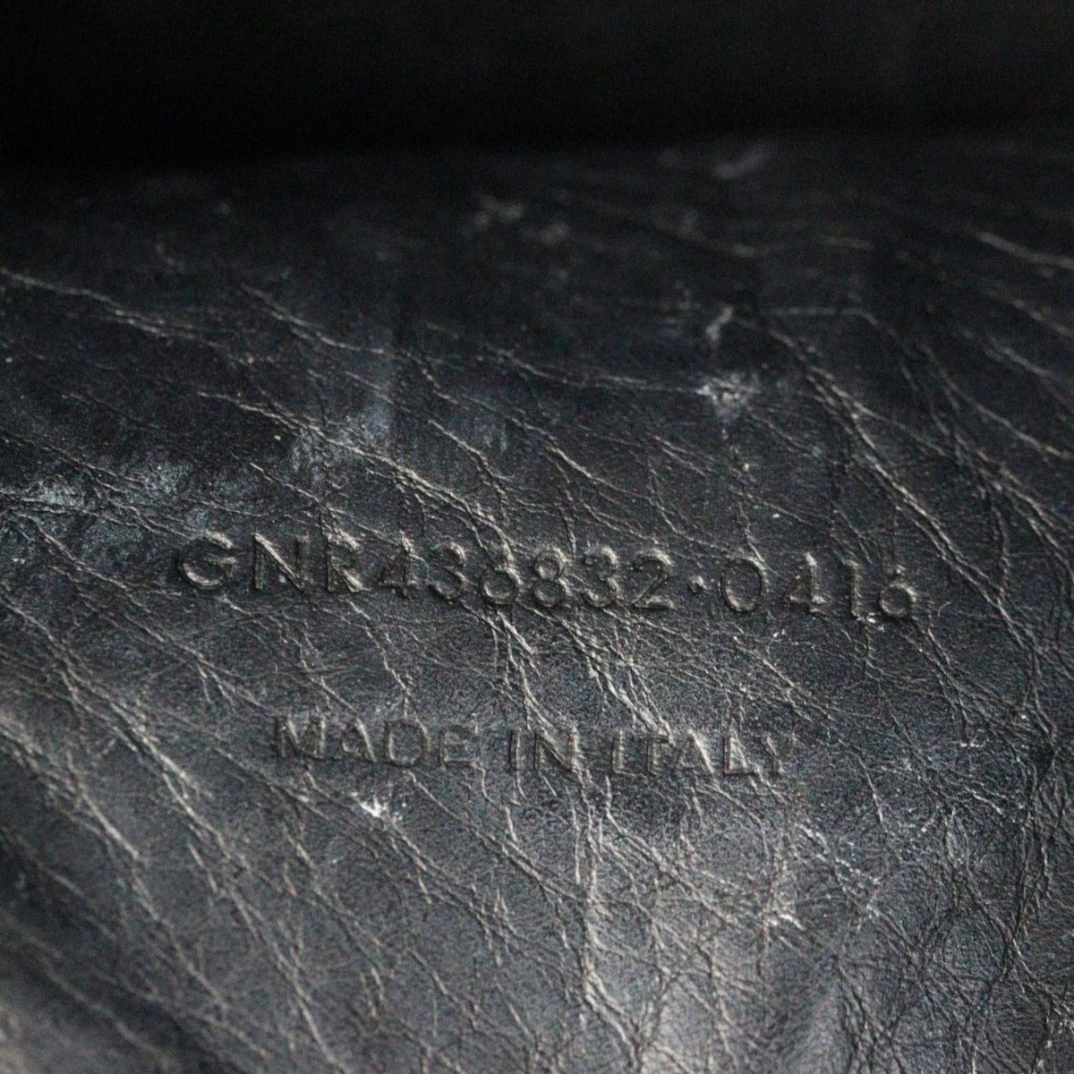 Saint Laurent Downtown Cabas Croc-Embossed