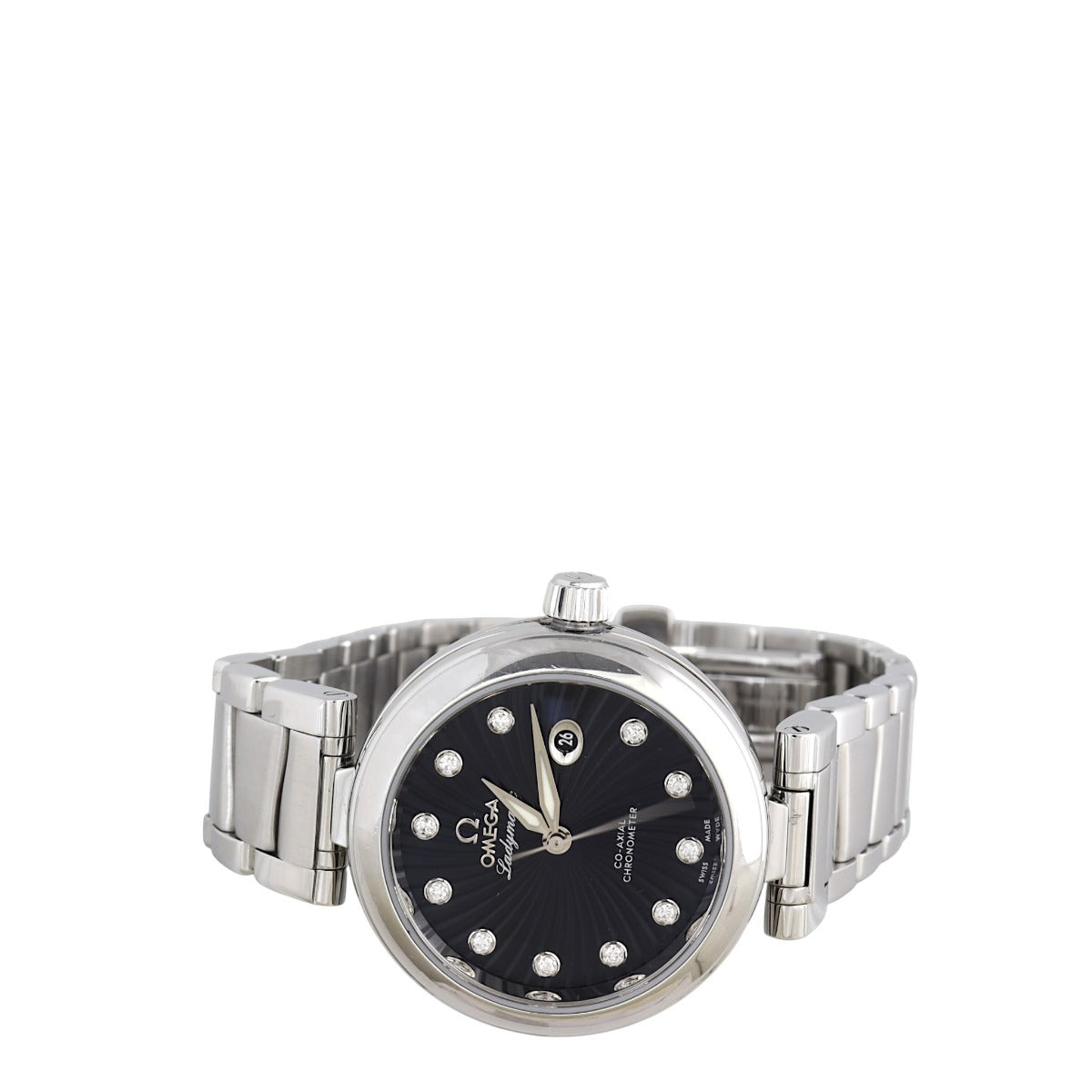 Omega De Ville Ladymatic Diamond 34mm Watch