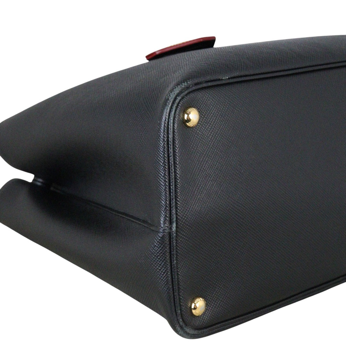 Prada Saffiano Cuir Double Bag Large