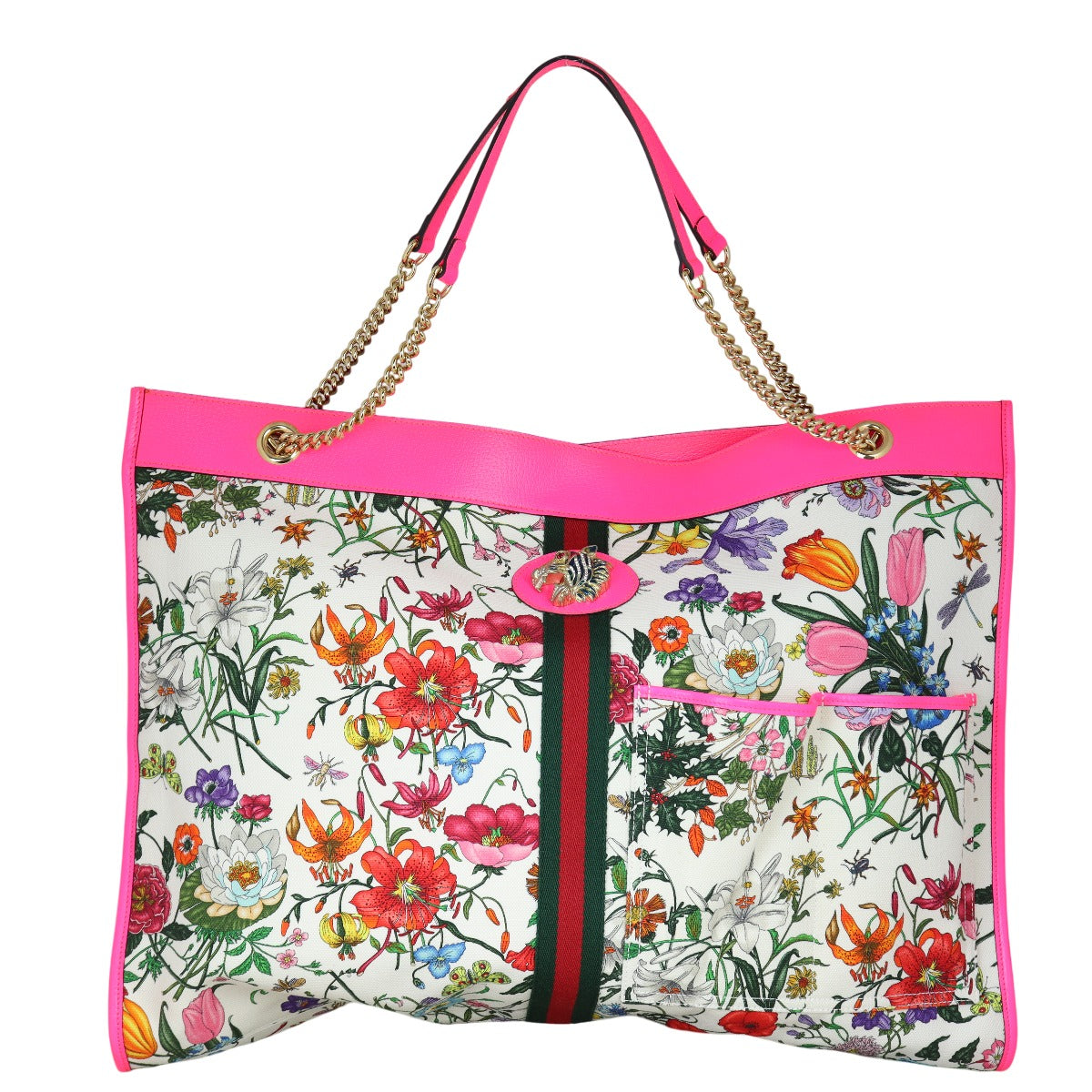 Gucci Flora Rajah Large Tote