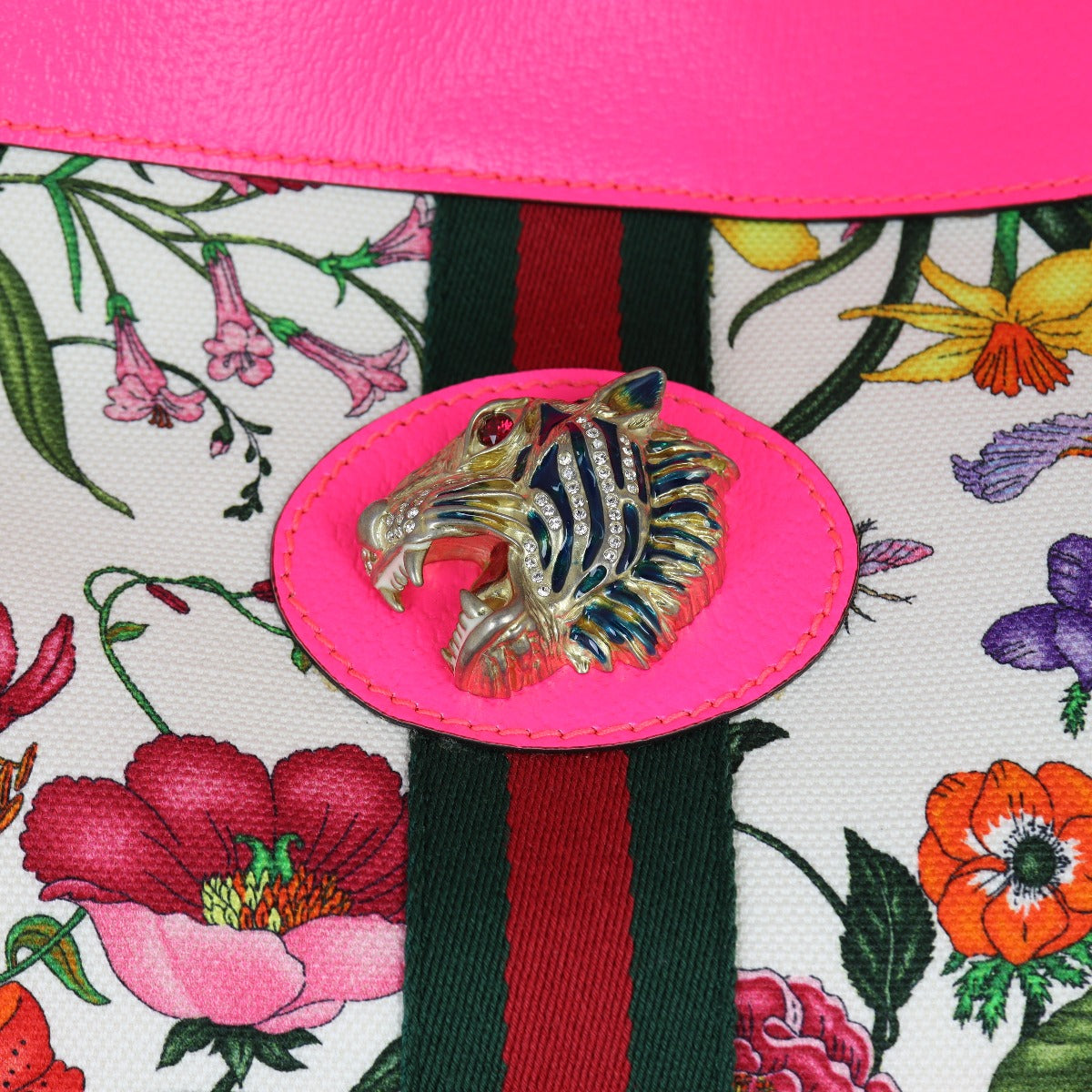 Gucci Flora Rajah Large Tote