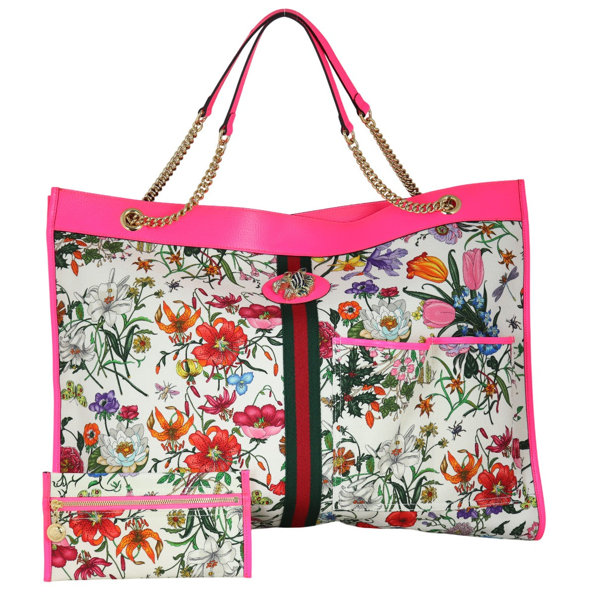 Gucci Flora Rajah Large Tote