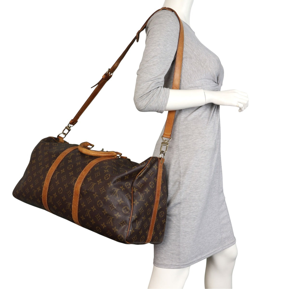 Louis Vuitton Keepall 50 Bandouliere Monogram