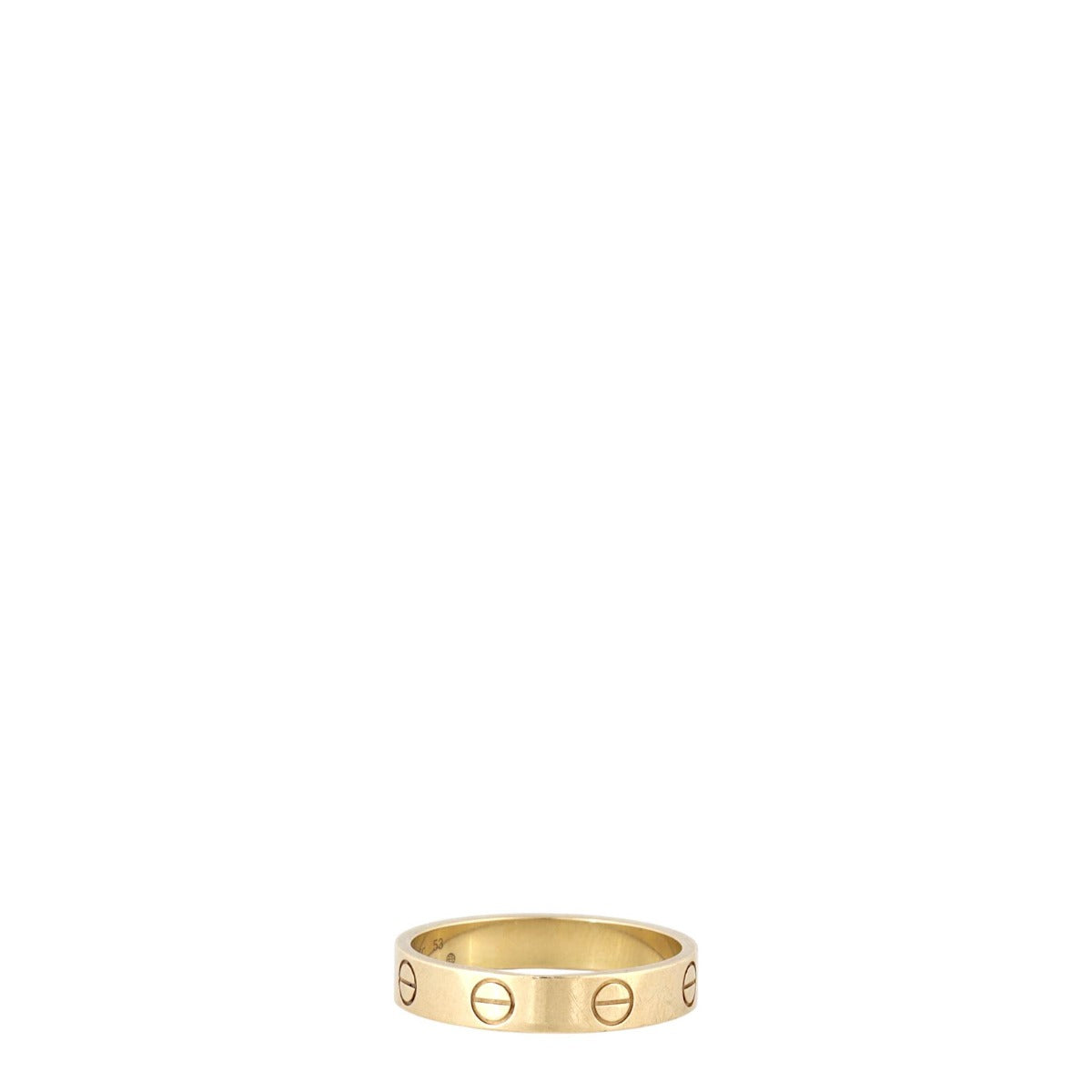 Cartier Love Ring Small 18k Yellow Gold