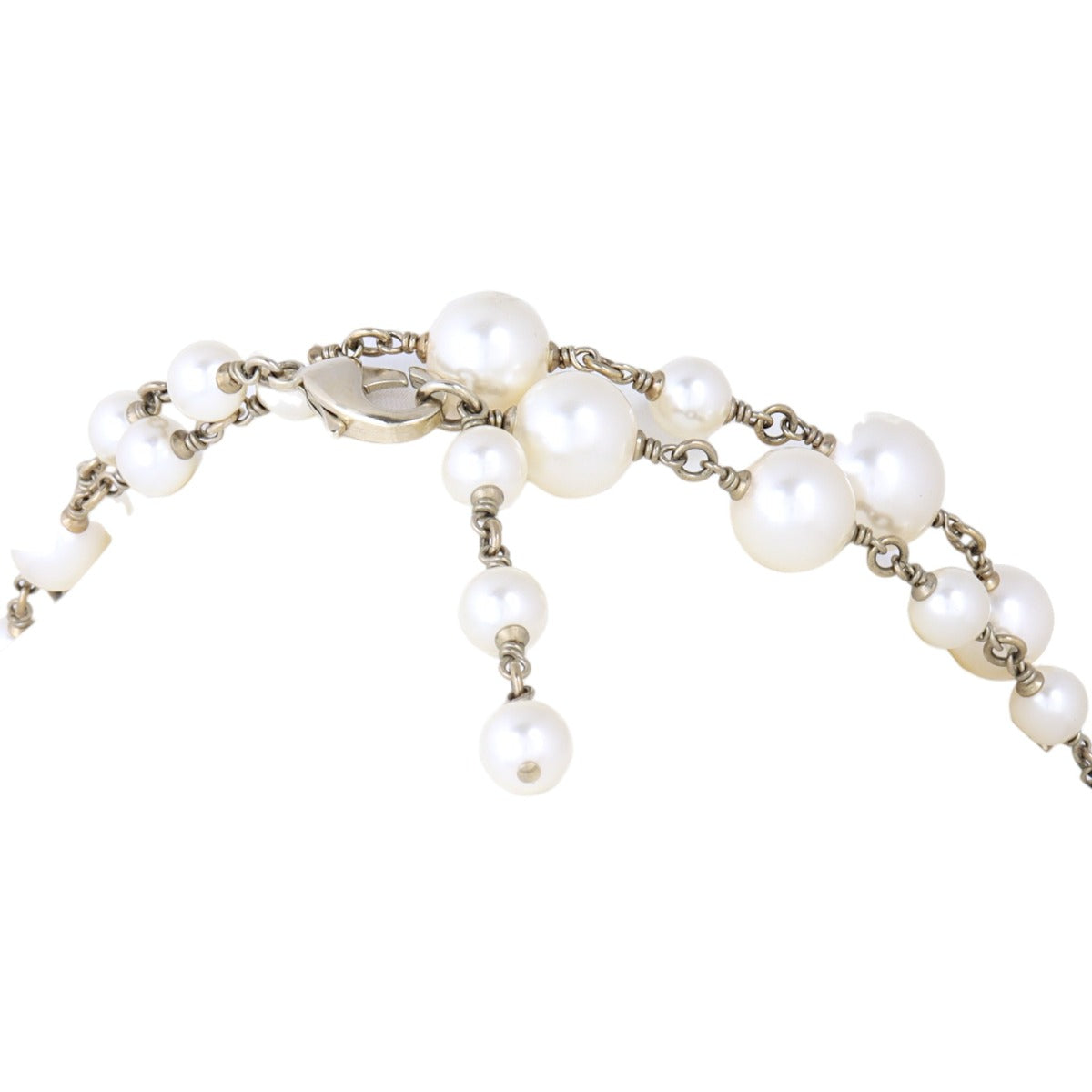 Chanel Pearl CC Long Necklace