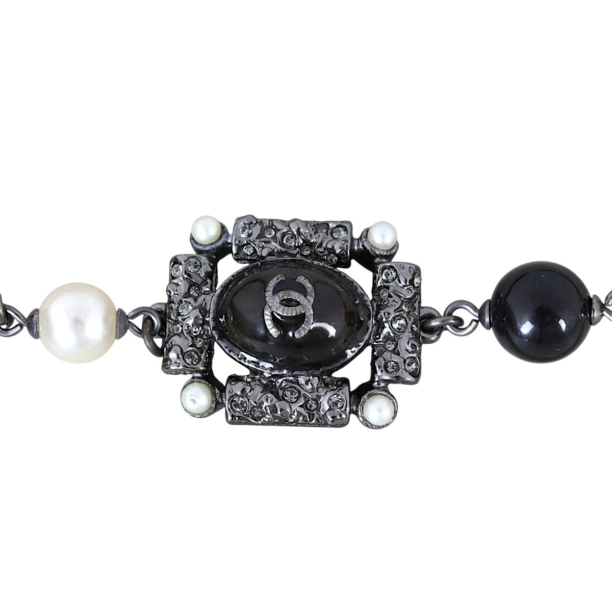 Chanel CC Pearl Headband