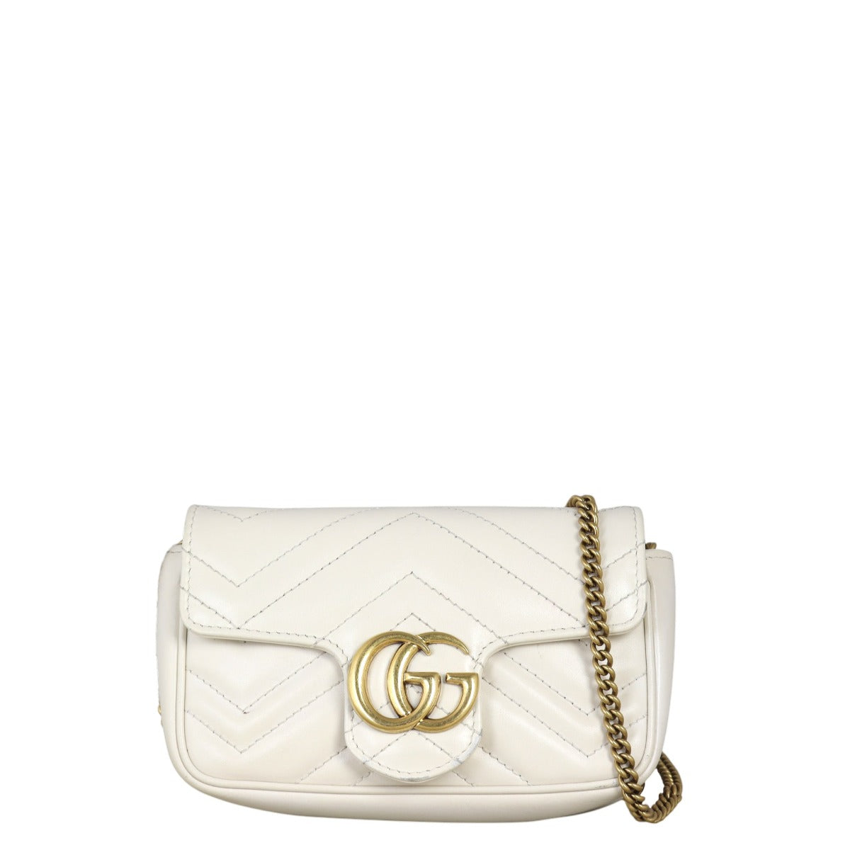Gucci GG Marmont Matelasse Super Mini Shoulder Bag