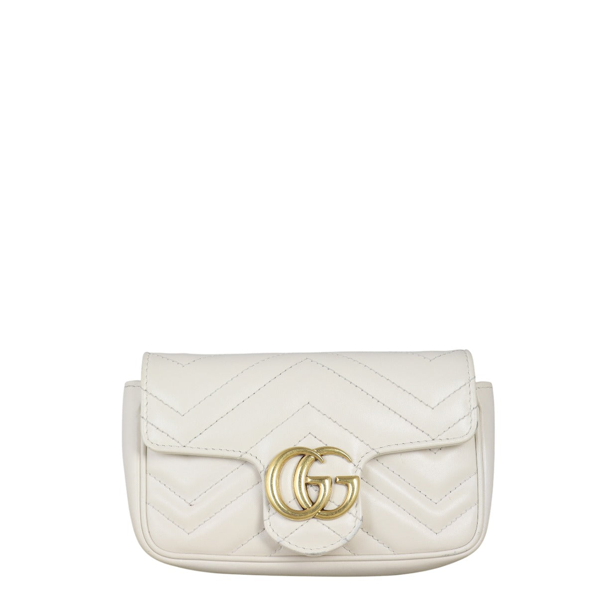Gucci GG Marmont Matelasse Super Mini Shoulder Bag
