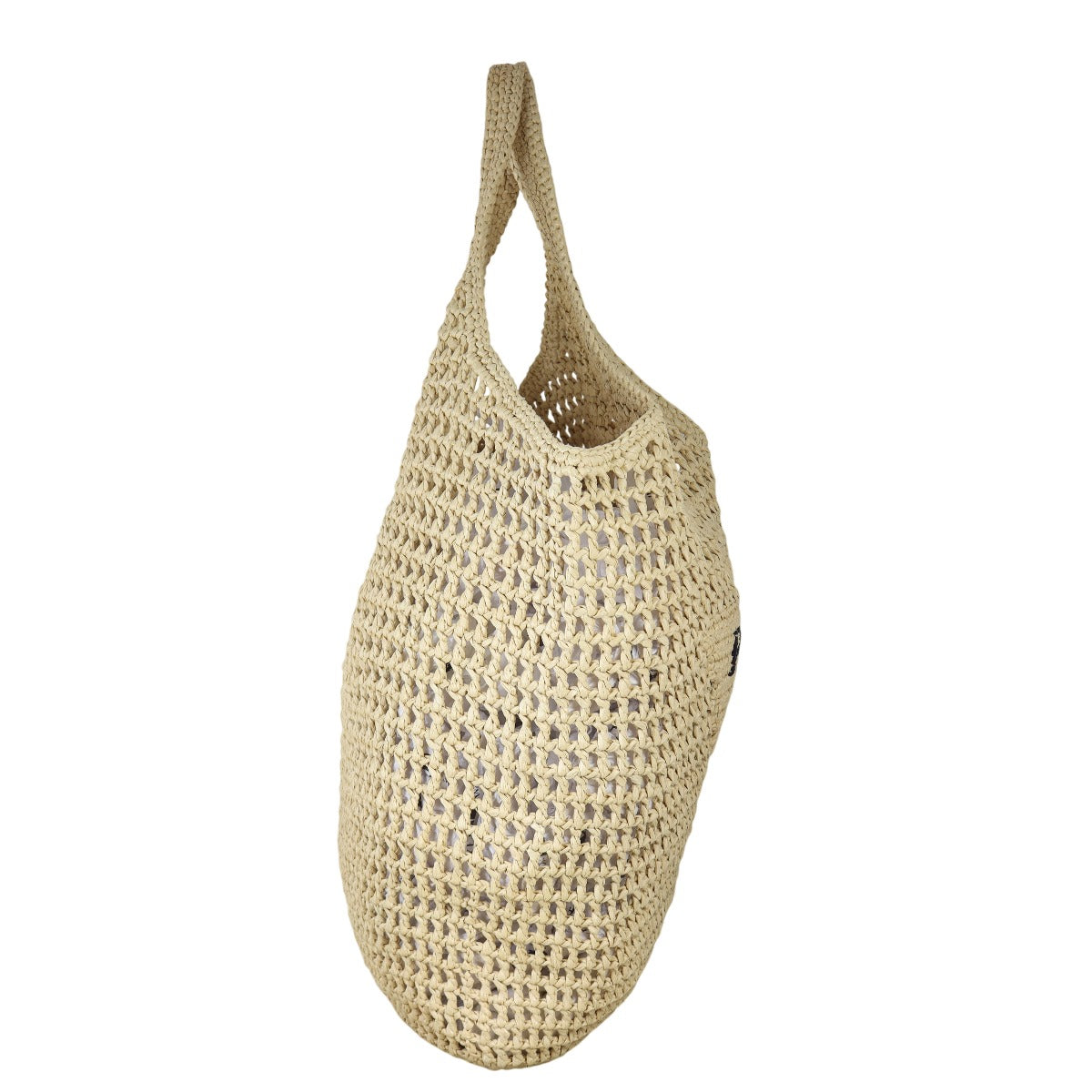 Prada Crochet Raffia Hobo