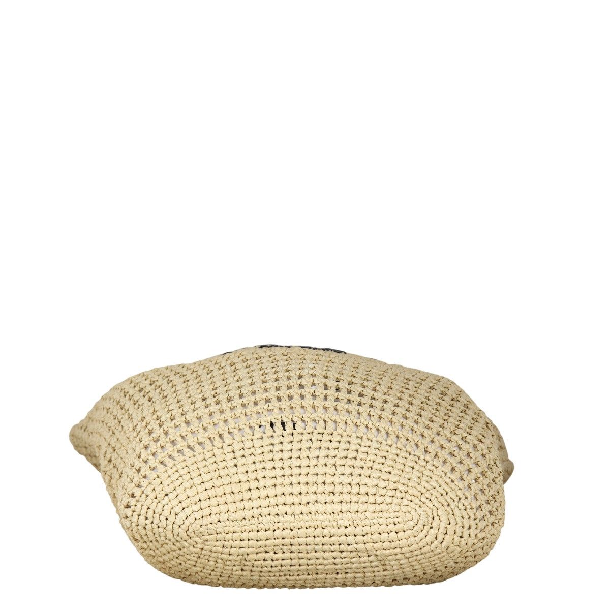 Prada Crochet Raffia Hobo