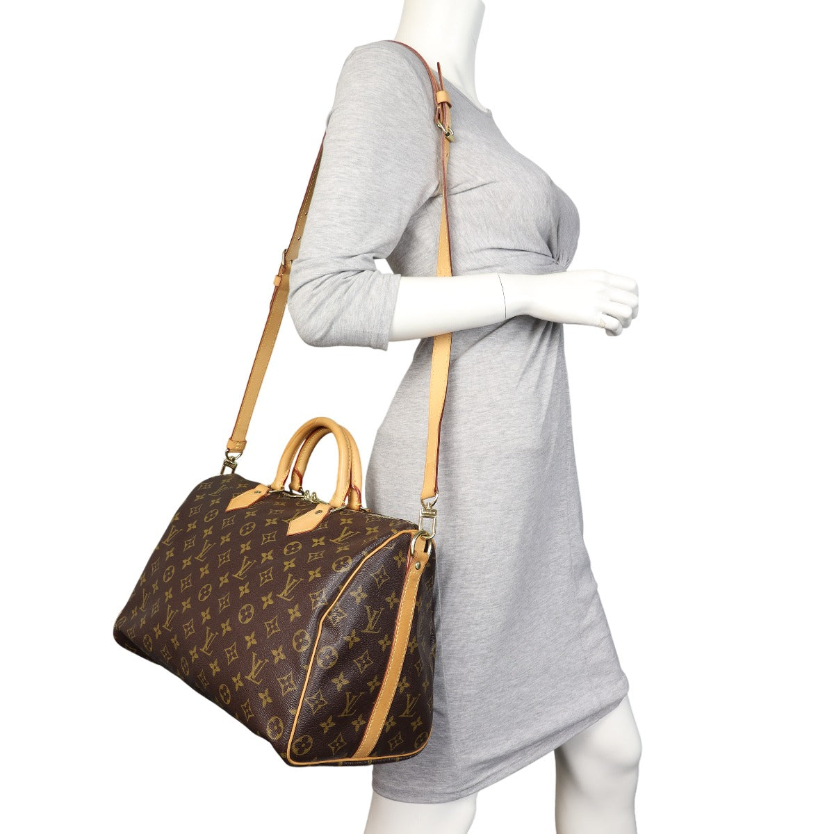 Louis Vuitton Speedy 35 Bandouliere Monogram