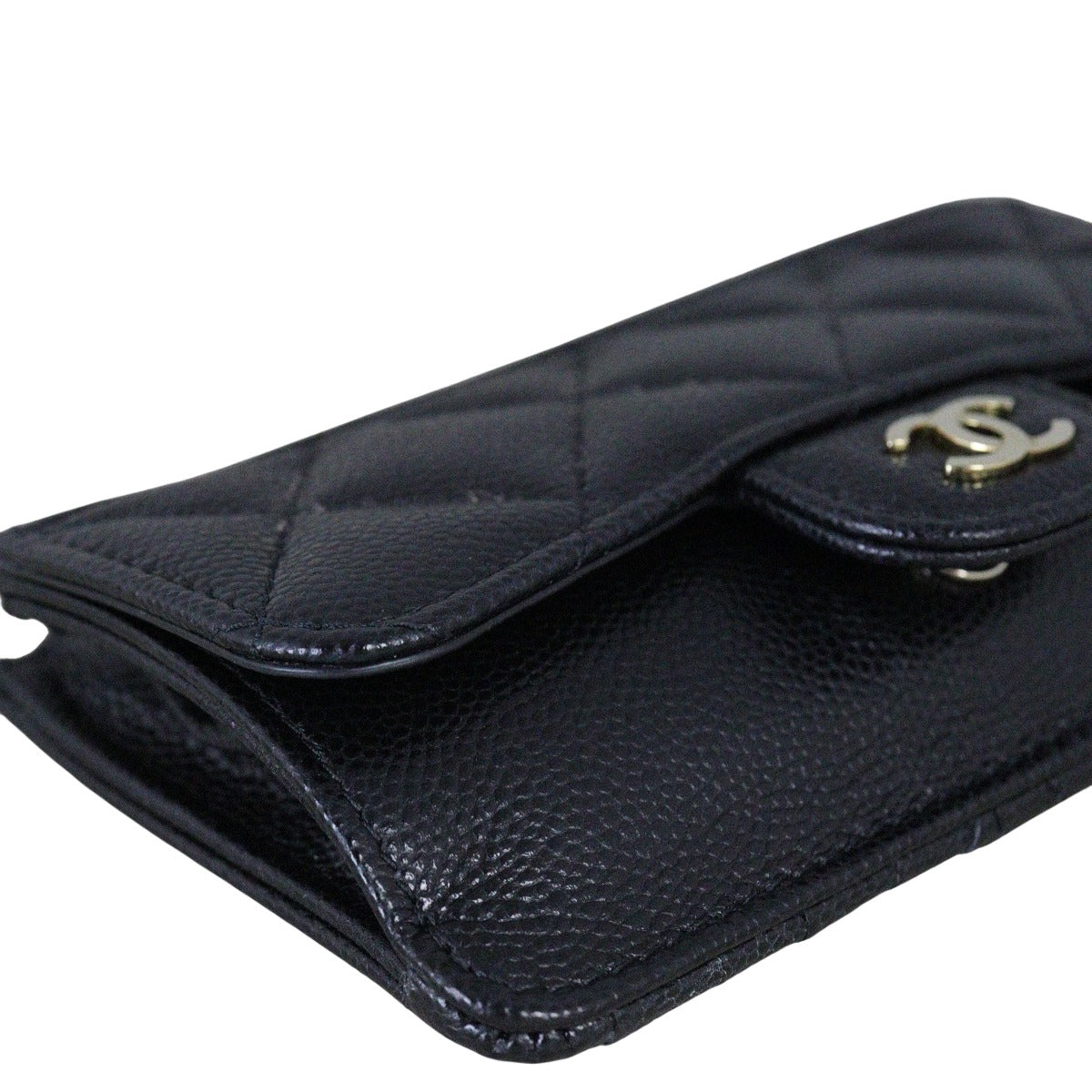 Chanel CC Zip Card Holder