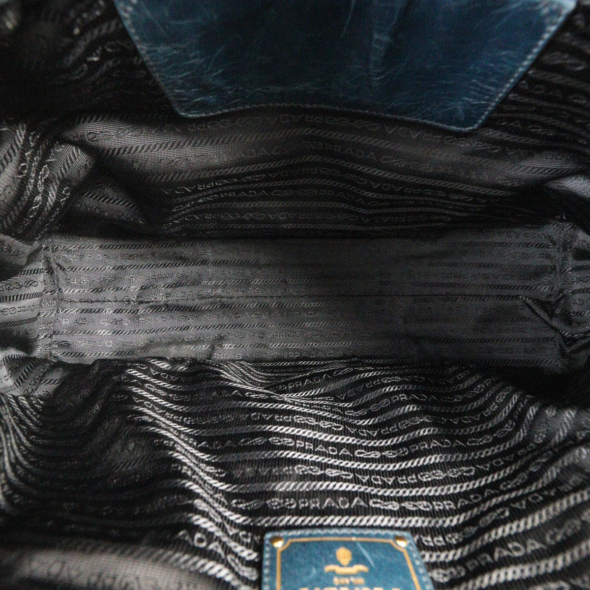 Prada Vitello Shine Two-Way Tote