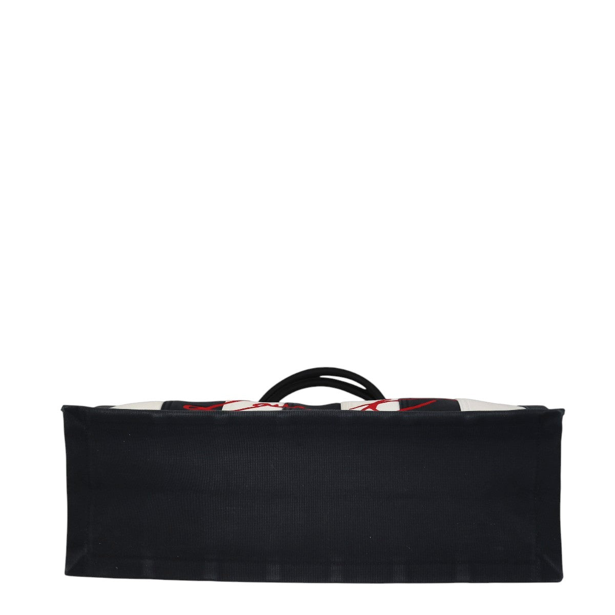 Saint Laurent Striped Canvas Cabas