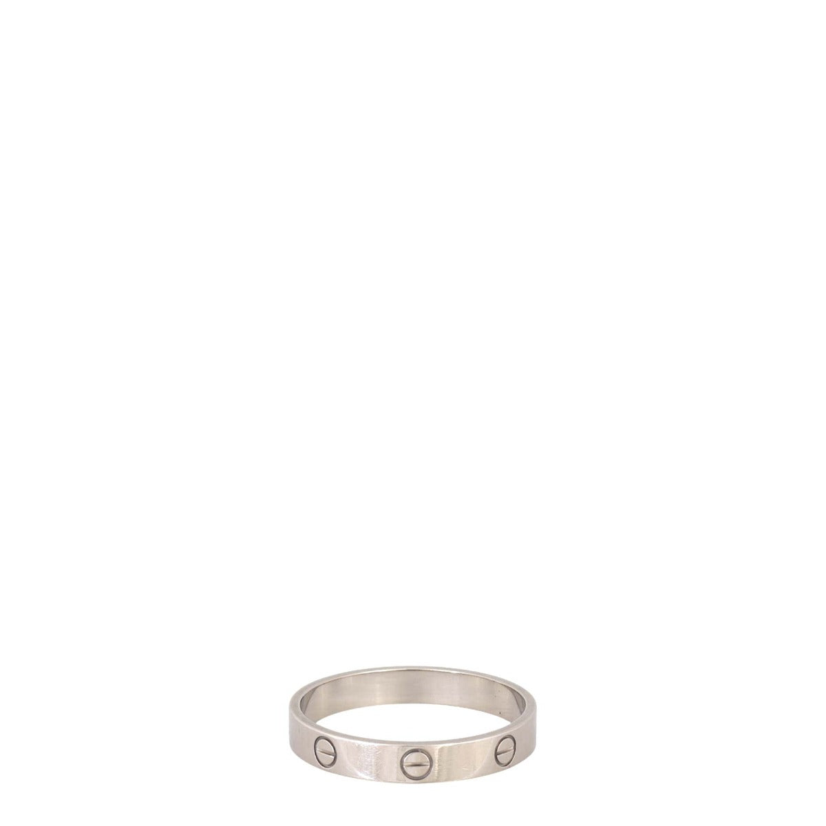 Cartier Love Ring Small 18k White Gold