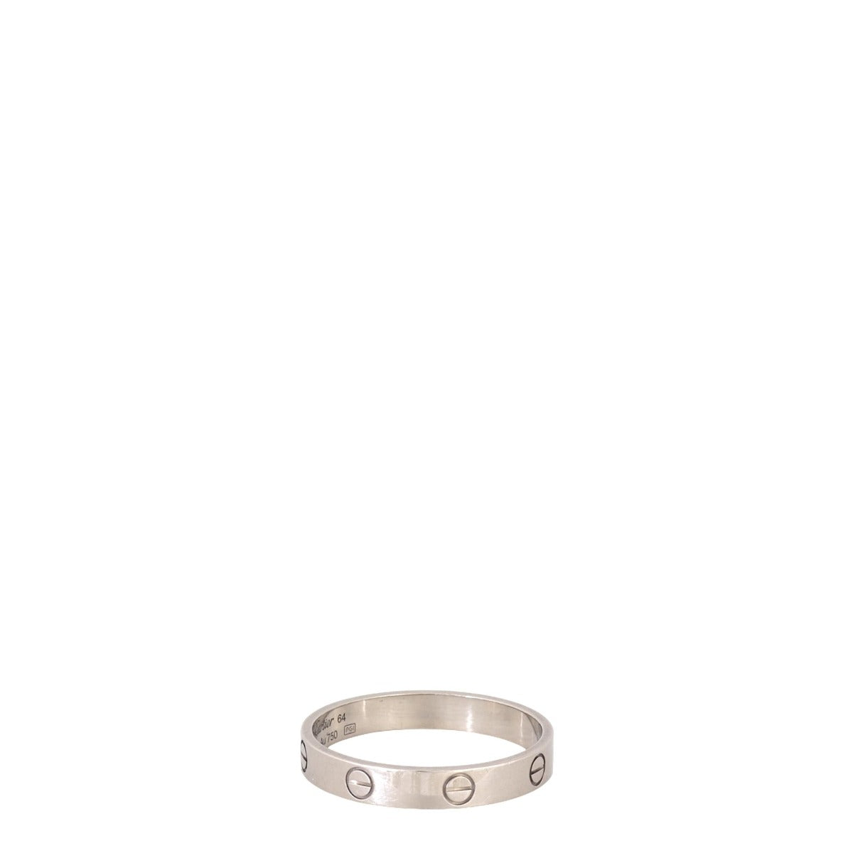 Cartier Love Ring Small 18k White Gold