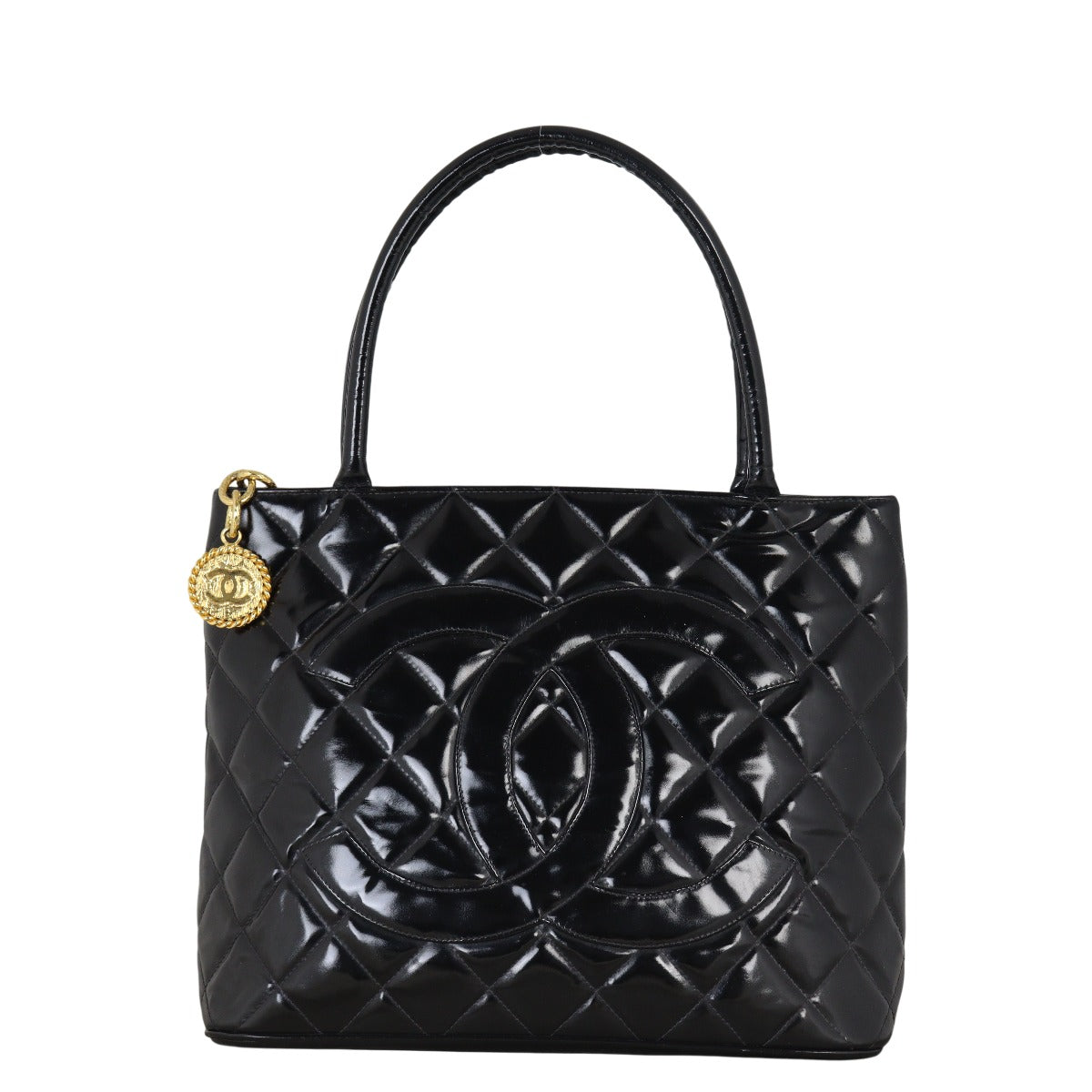 Chanel Medallion Tote Patent