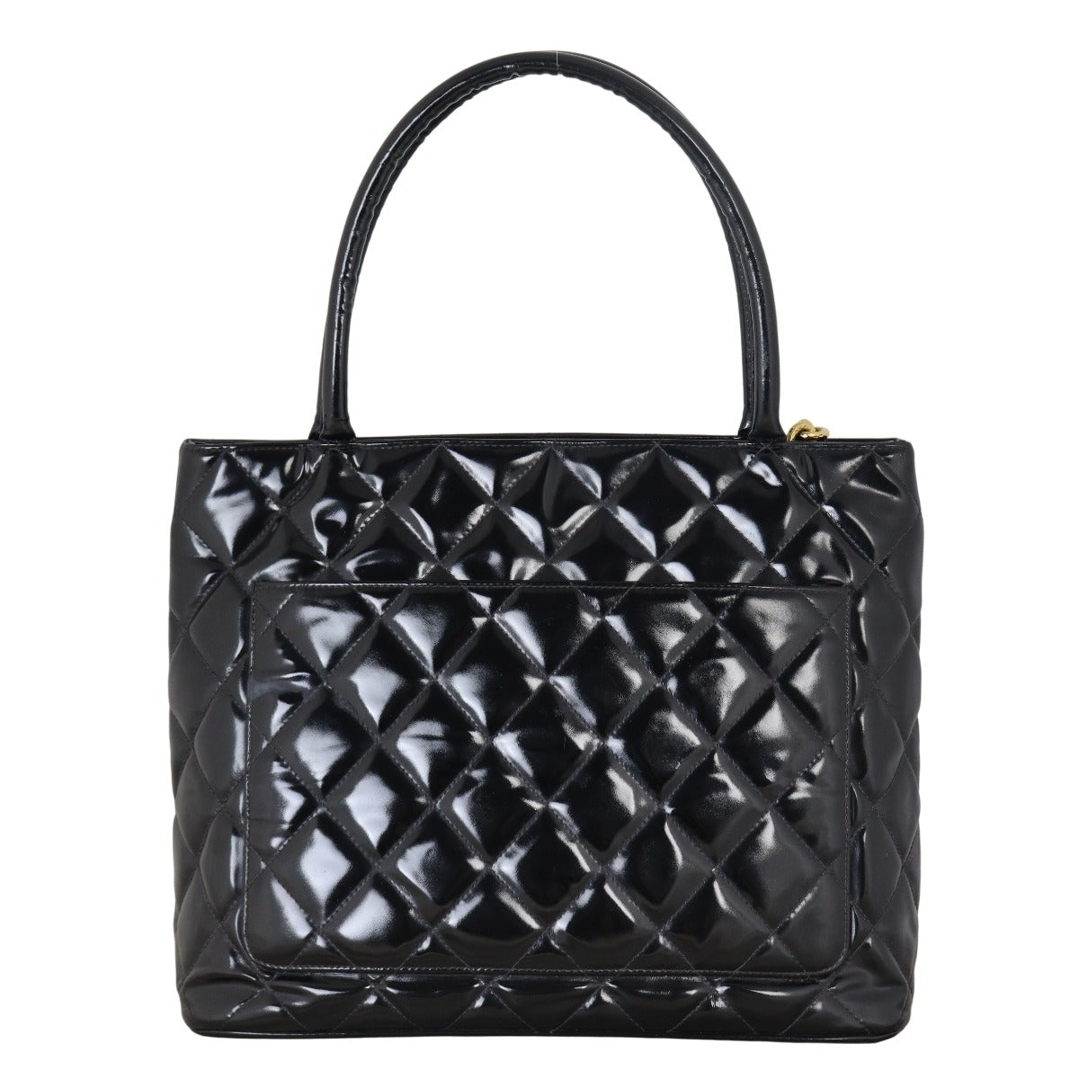 Chanel Medallion Tote Patent