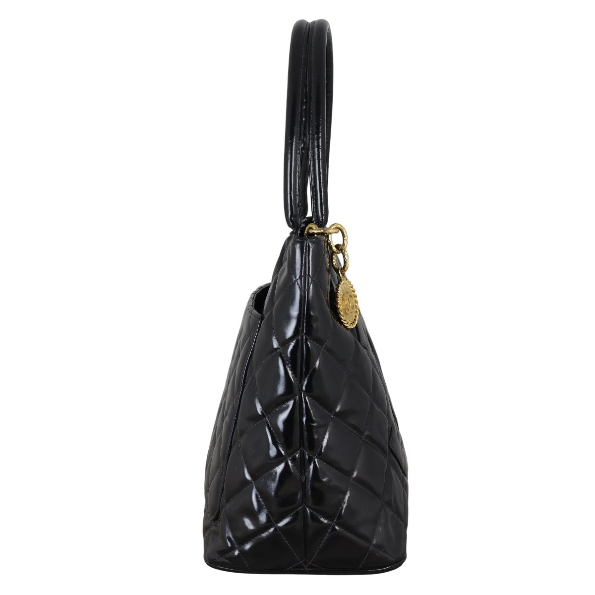 Chanel Medallion Tote Patent