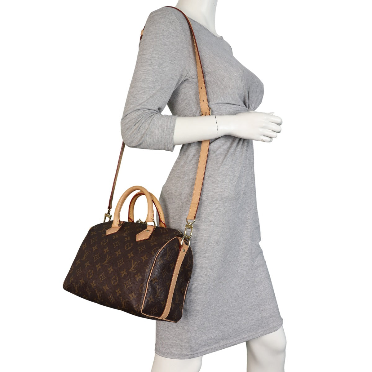 Louis Vuitton Speedy 25 Bandouliere Monogram