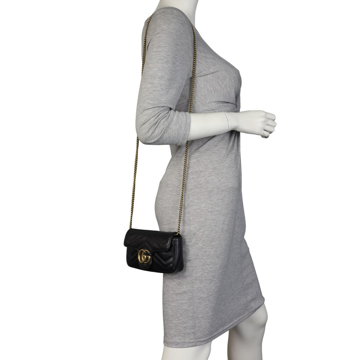 Gucci GG Marmont Chain Wallet