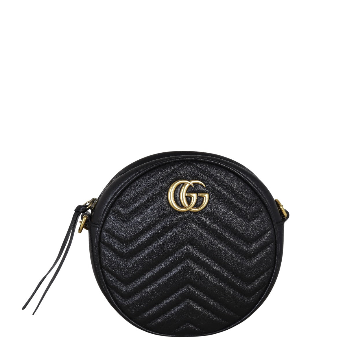 Gucci GG Marmont Round Chain Shoulder Bag
