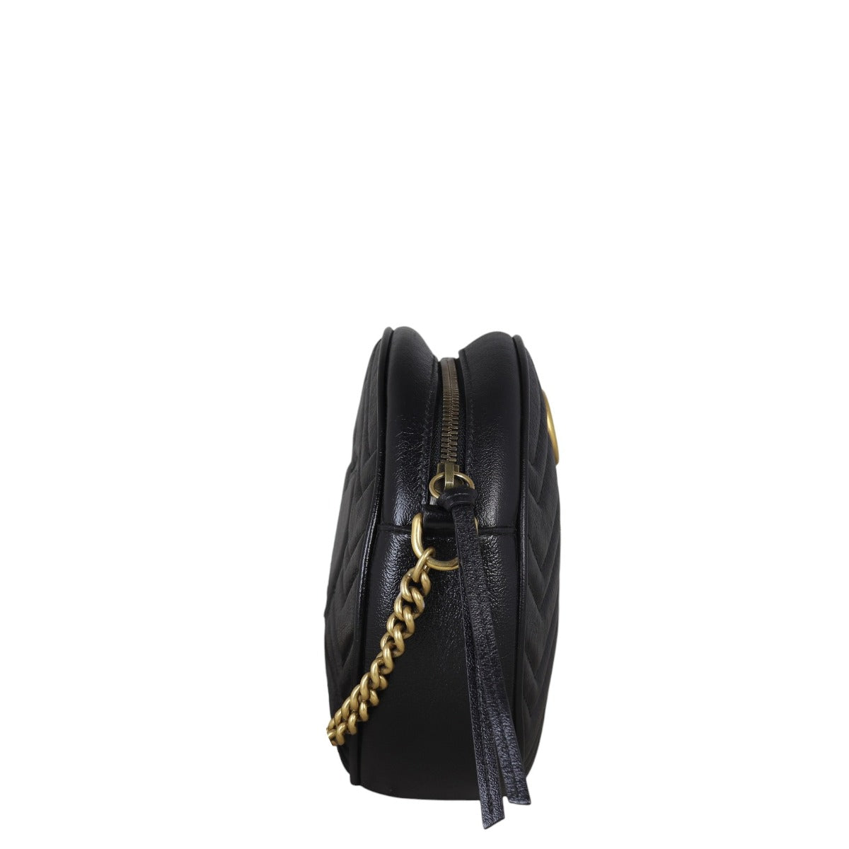 Gucci GG Marmont Round Chain Shoulder Bag