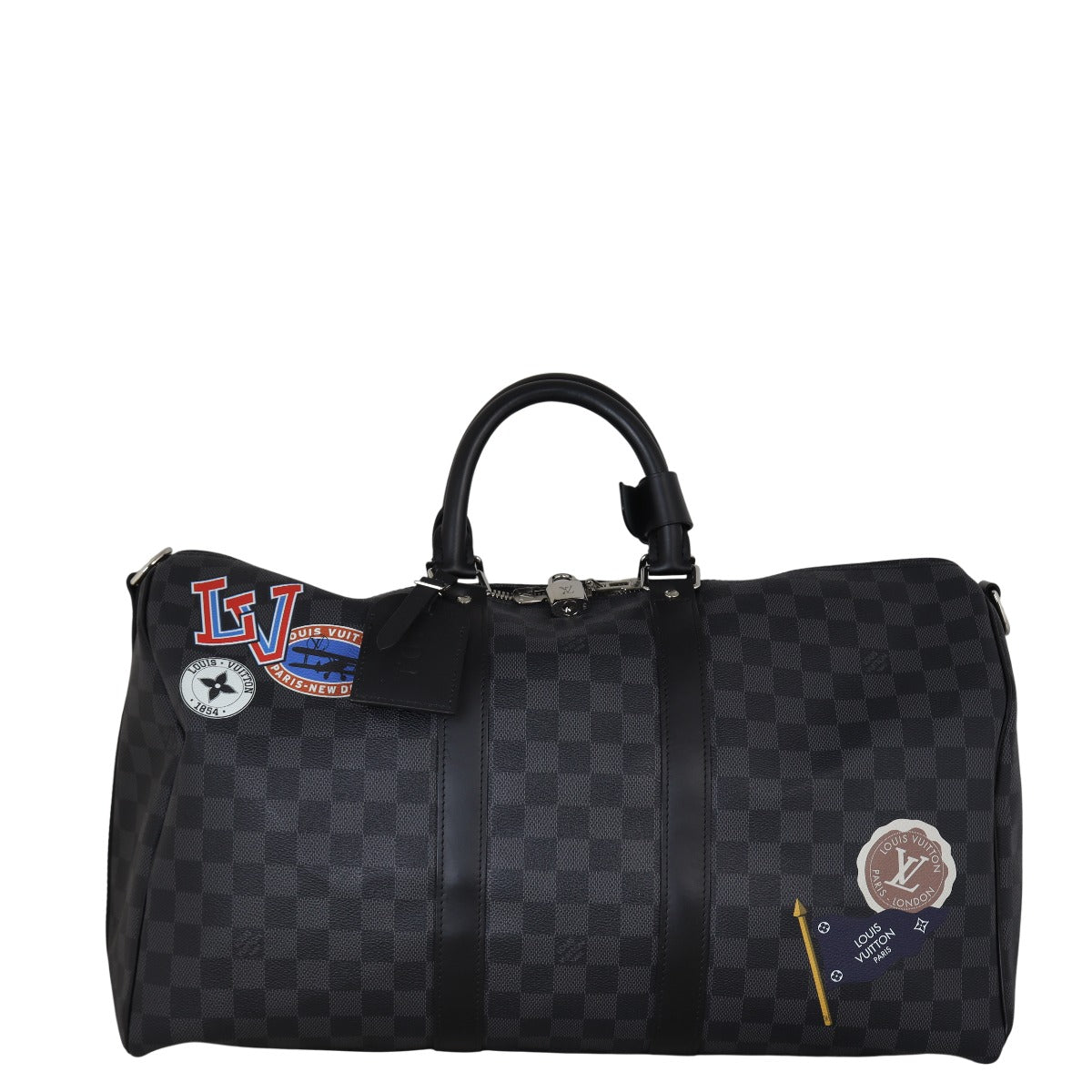 Louis Vuitton Keepall 45 Bandouliere Damier Graphite League