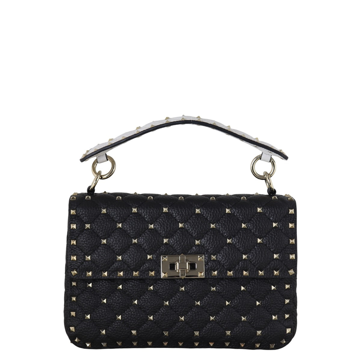 Valentino Rockstud Spike Expandable Shoulder Bag