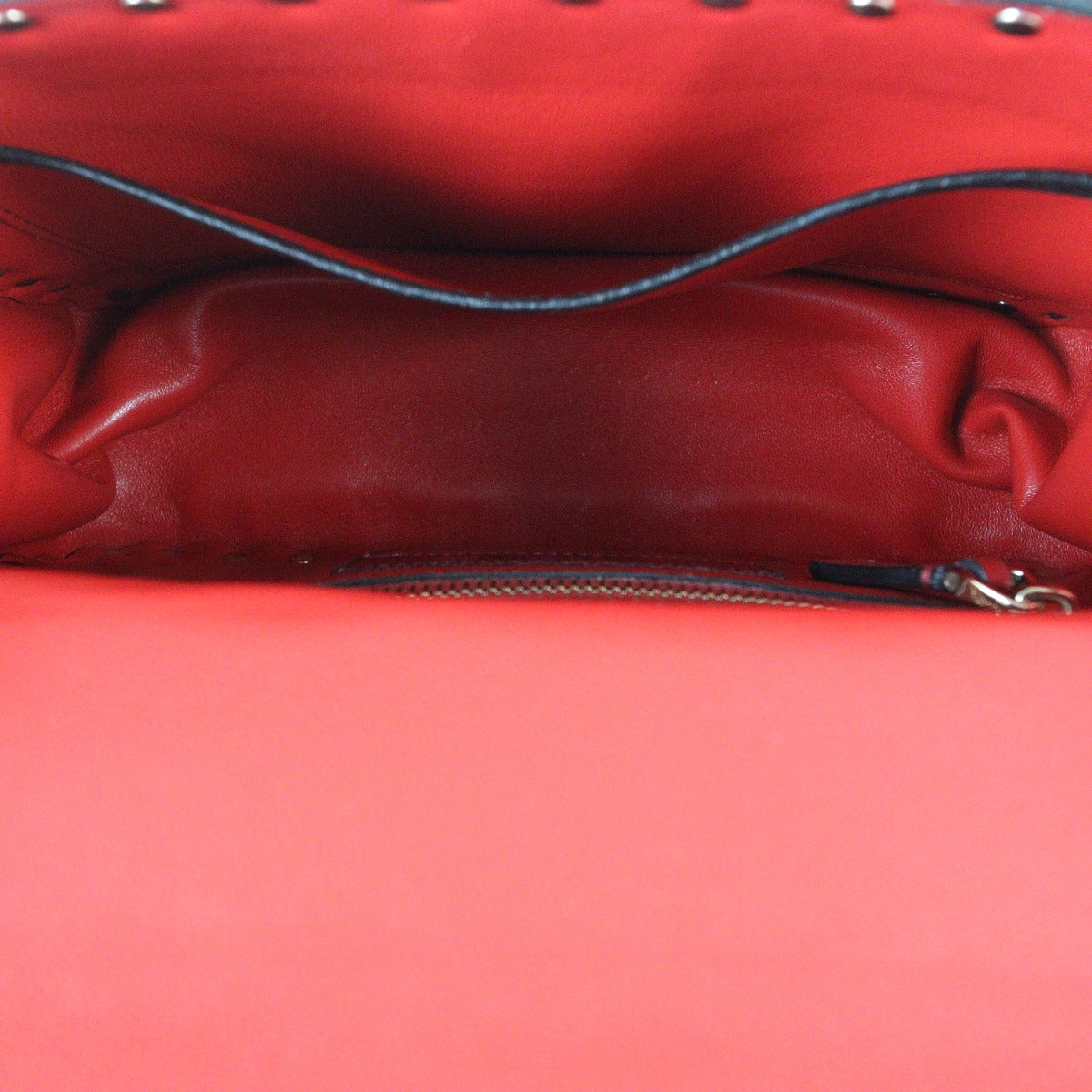 Valentino Rockstud Spike Expandable Shoulder Bag
