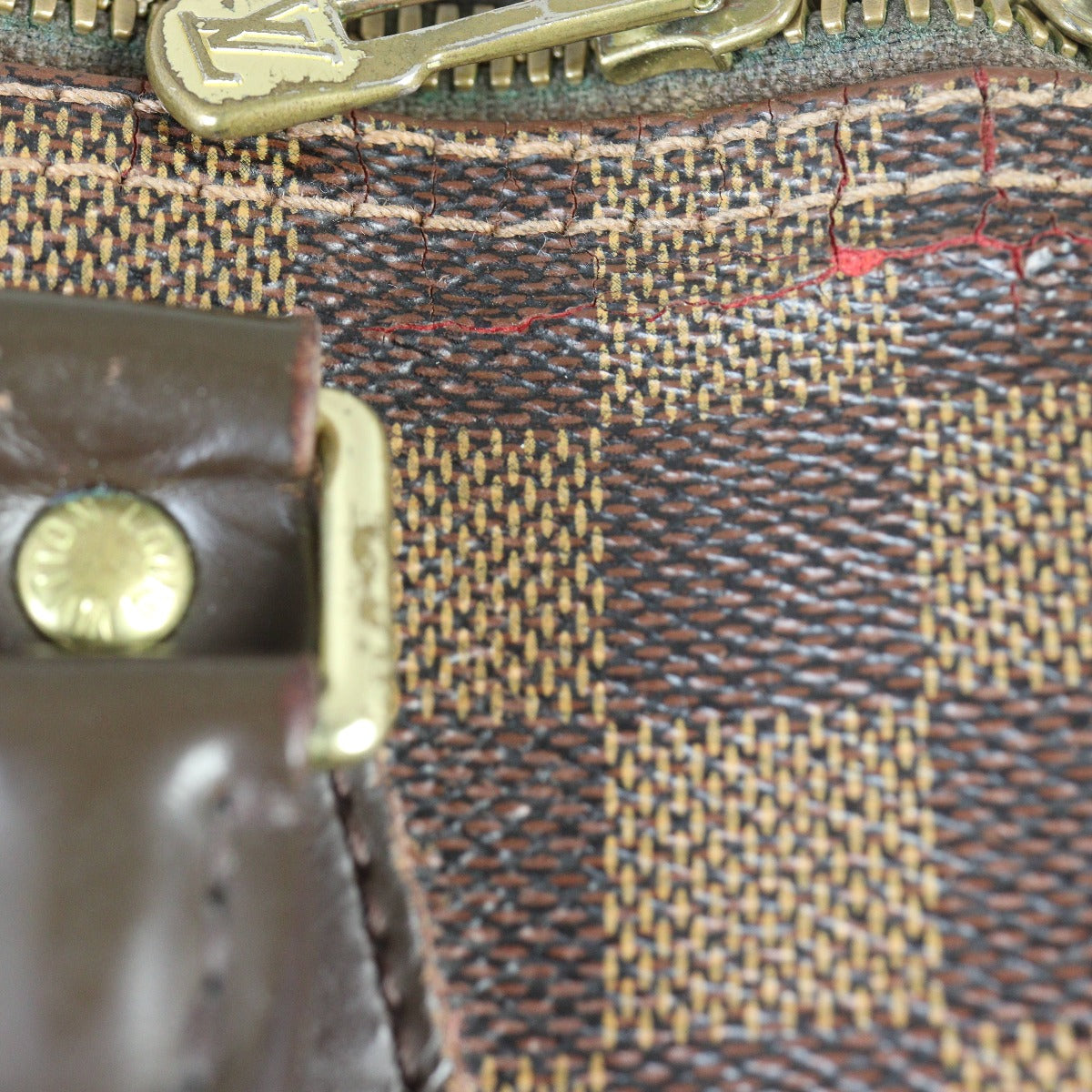 Louis Vuitton Speedy 25 Bandouliere Damier Ebene